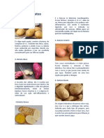 Tipos de Batatas