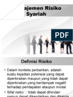 Manajemen Risiko Syariah