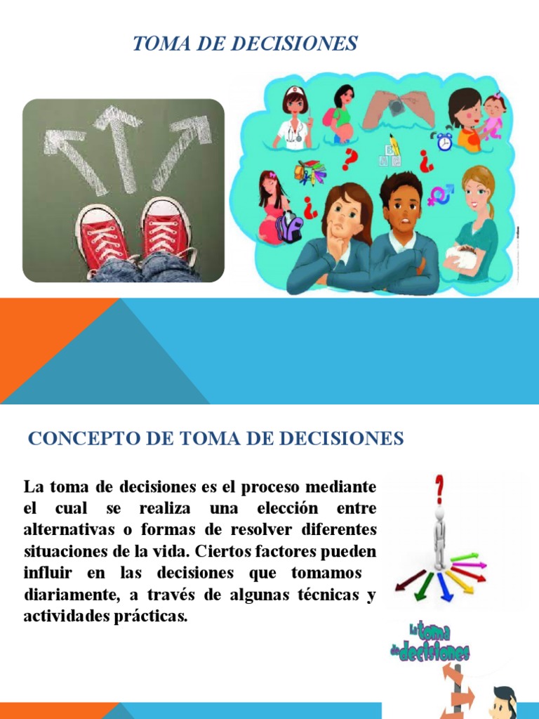 Toma de Decisiones en Adolescentes | PDF | Toma de decisiones ...