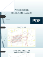 Projeto de microdrenagem para ruas