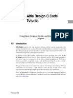 Altia Design C Code Tutorial