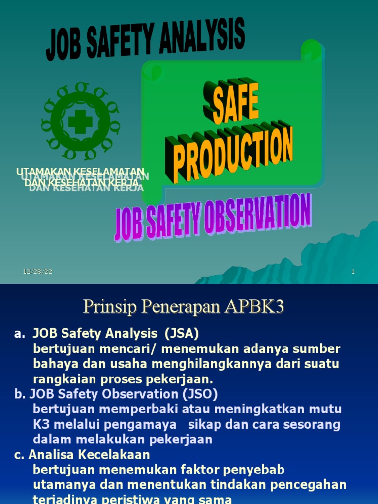 Analisa Kecelakaan Kerja Pdf