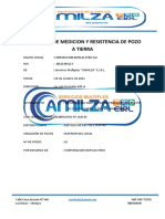 Certificado de Medicion de Pozo de Boticas Perú