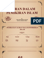 Materi IX-Aliran Pemikiran Dalam Islam - 125856