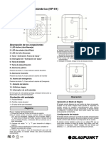 Teclado Remoto Inalámbrico KP-S1 Funciones