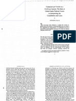 Common-Law Courts in A Civil-Law System: The Role of United Stat-Es Federal Courts in Interpreting The Constitution and Laws