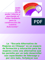 Escuela Alternativa de Mujeres en Chiapas - CIAM