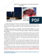 HORCA NO, Pero ABORTO SÍ-La Esquizofrenia Moral Del Progresismo Genocida