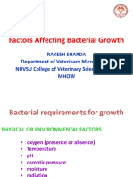 Factors Affecting Bacterial Growth