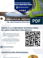 Protocolo de Certificación Lean Construction 15