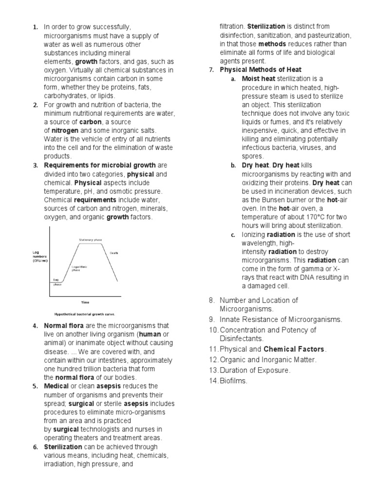 Assignment Sa Micropara PDF Sterilization (Microbiology) Disinfectant