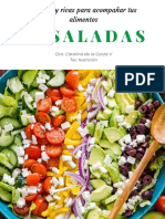 Recetas de ENSALADAS Y ALIÑOS