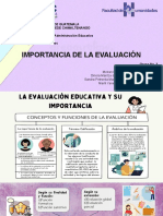 La Importancia de La Evaluación