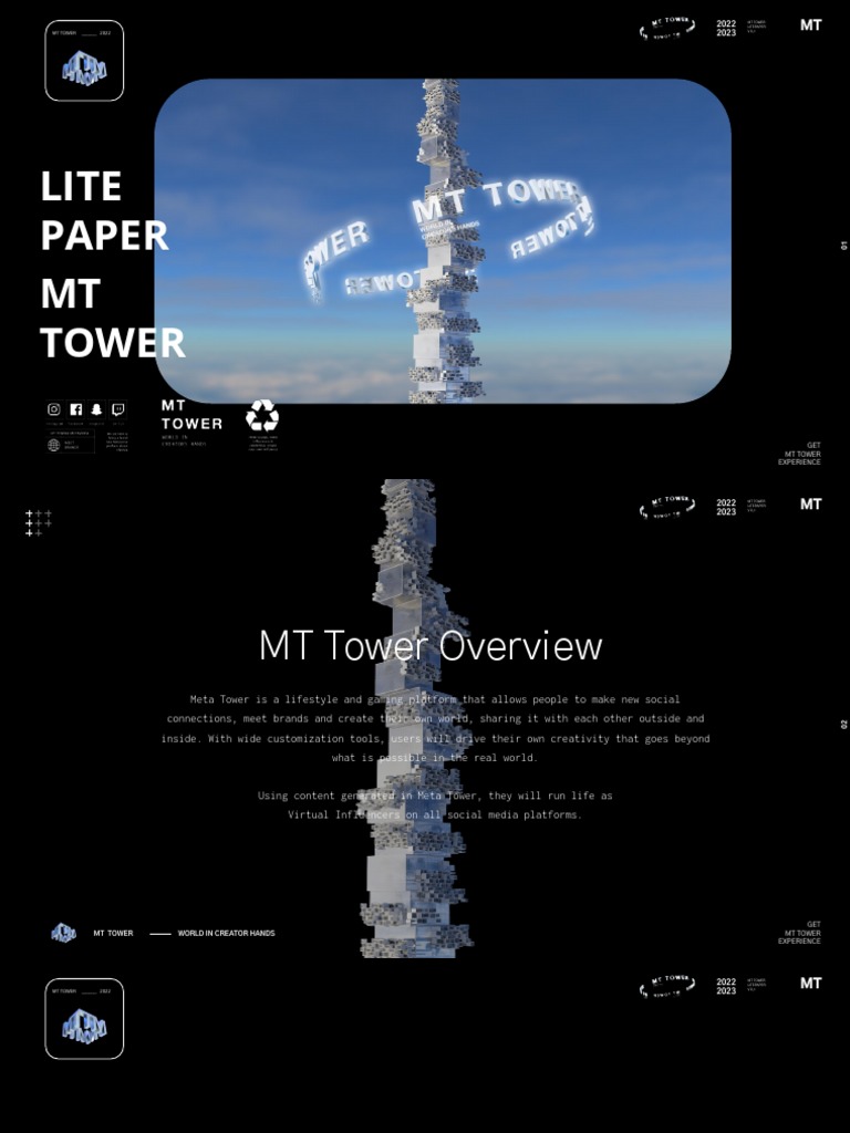 MT Tower Litepaper Overview 2022-2023 | PDF