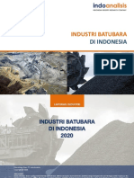 Laporan Industri Batubara Indonesia 2020