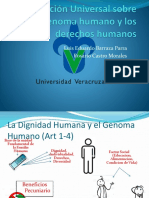 Declaración Universal Sobre El Genoma Humano y Los