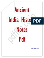 Ancient History Notes PDF