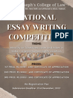 National Essay Writing Competition