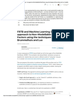 FRTB and Machine Learning 3 - An Approach To Non-Modellable Risk Factors Using The Techniques of Brummelhuis and Luo - LinkedIn