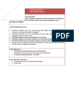 Jobdes Produksi - Staf Quality Control