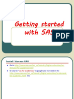 Getting Access To SAS