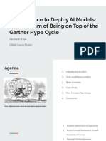 The Rat Race to Deploy AI Models: The Problem of Being on Top of the Gartner Hype Cycle