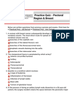 Practice Quiz - Pectoral Region & Breast - 1620839984675