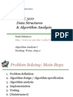 Algorithm Analysis 1