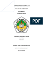 Makalah Analisis Usaha Batagor Fiks