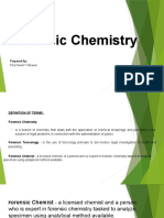 Forensic Chemistry in the Philippines