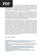 Critical Academic Essay On The State of Environmental Assessment Practice Around The World