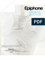 1976 Epiphone Guitar and Stringed Instrument Catalog