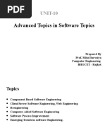 Unit 10 Advanced Topics in Software Engineering