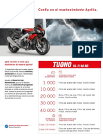 Mantenimiento ES TUONO V4 1100 RR