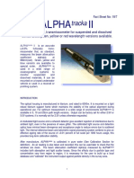 CTG ALPHAtracka II Manual