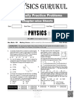 Physics: DPP - Daily Practice Problems