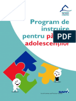 Program de Instruire Pentru Părinții Adolescenților