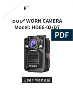 HD66 - D7 Body Camera User Manual