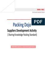 Packing Dojo: Suppliers Development Activity