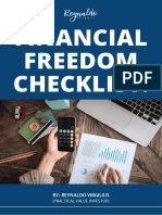(FREE) Financial Freedom Checklist