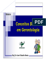 Envelhecimento: conceito, características e áreas de estudo