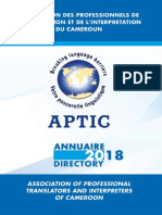 Annuaire APTIC 2018