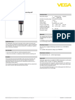 EN Specification Sheet VEGABAR 19 Two Wire 4 20 Ma