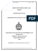 IV Eie I Sem Is Lab Manual (Ee435)