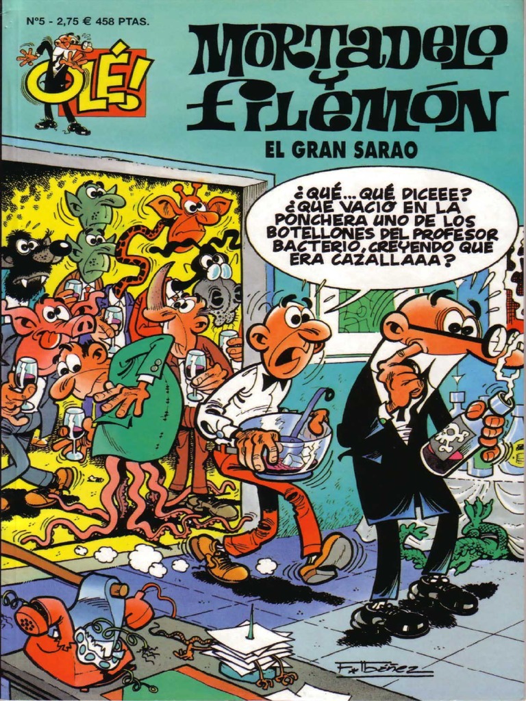 Fdocuments - in - Mortadelo y Filemon 005 El Gran Sarao | PDF