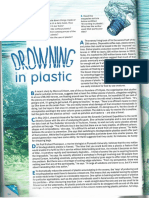 An Article - Drowning in Plastic
