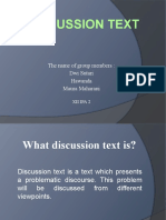 Discussion Text