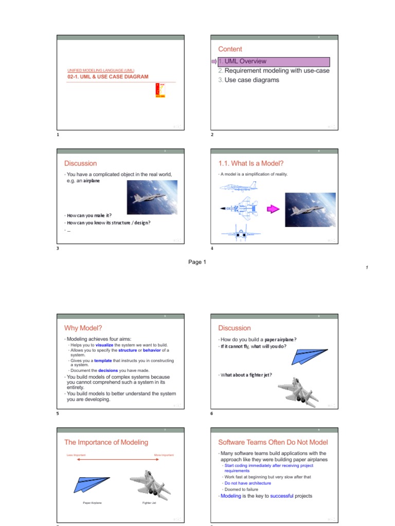 02-1-UML - Use Case Diagram | PDF | Unified Modeling Language | Use Case
