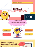 Tema 4 Constitución