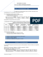Exercices P6C11 Le Choix de Financement